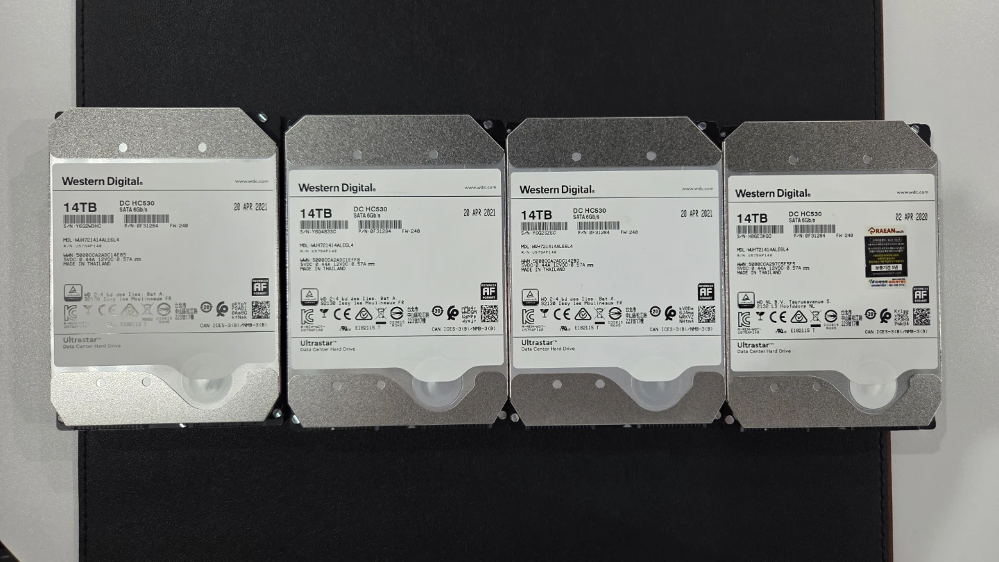 WD Ultrastar 14TB DC HC530 HDD 4개 | 디지털기기 | 당근 중고거래