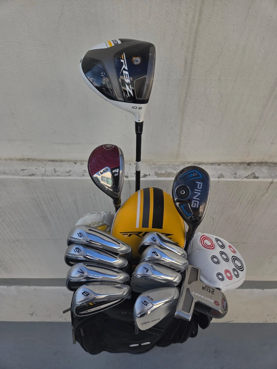 테일러메이드 RBZ² + 핑 야마하 골프채풀세트
