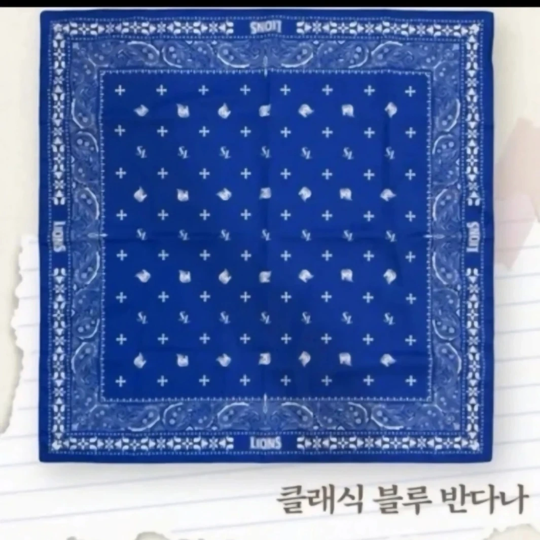 삼성 라이온즈 클래식 블루 반다나 새상품