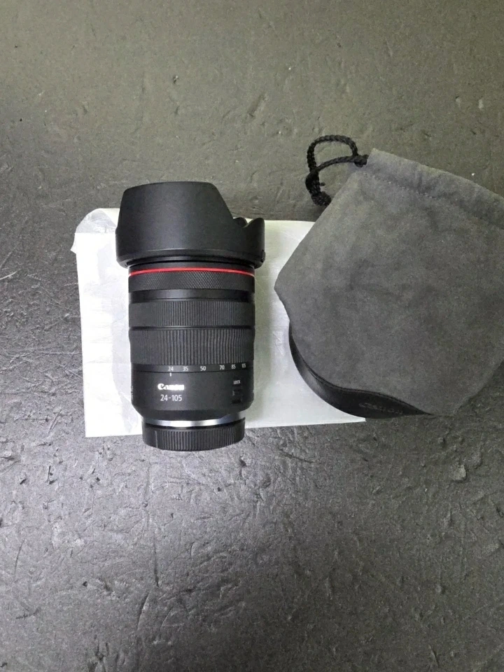 캐논rf24-105 f4 민트급렌즈 판매합니다 교환가능