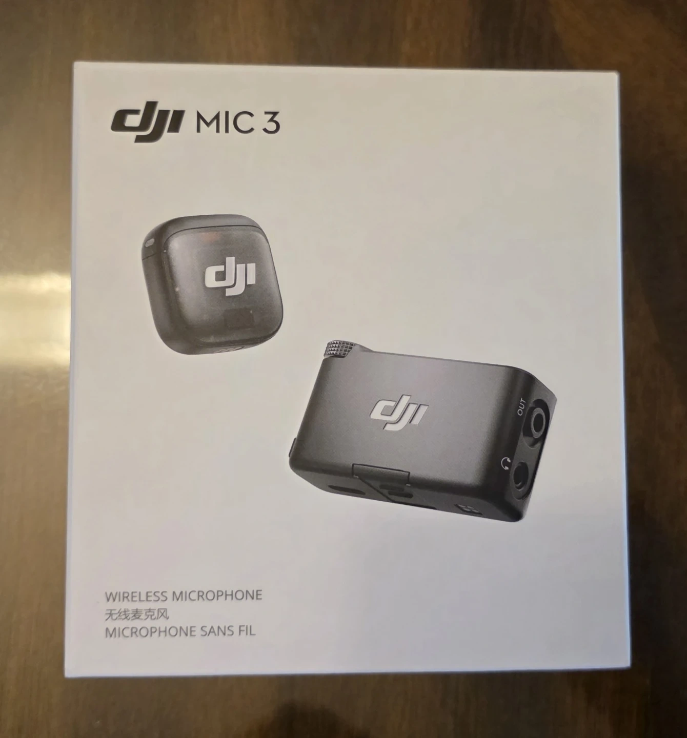 DJI Mic3 (1TX +1RX)마이크 세트(단순개봉)