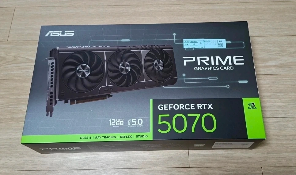 ASUS RTX 5070 PRIME 그래픽카드