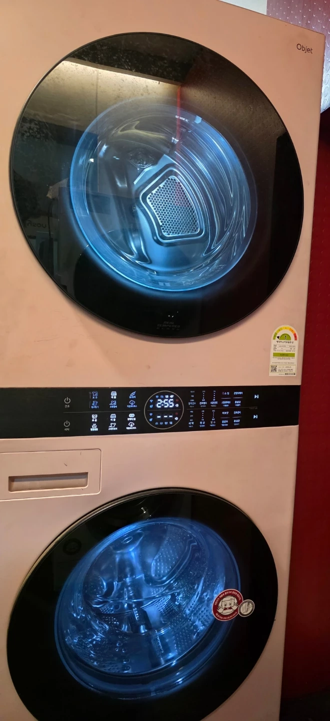 LG 오브제 워시타워 세탁기 건조기