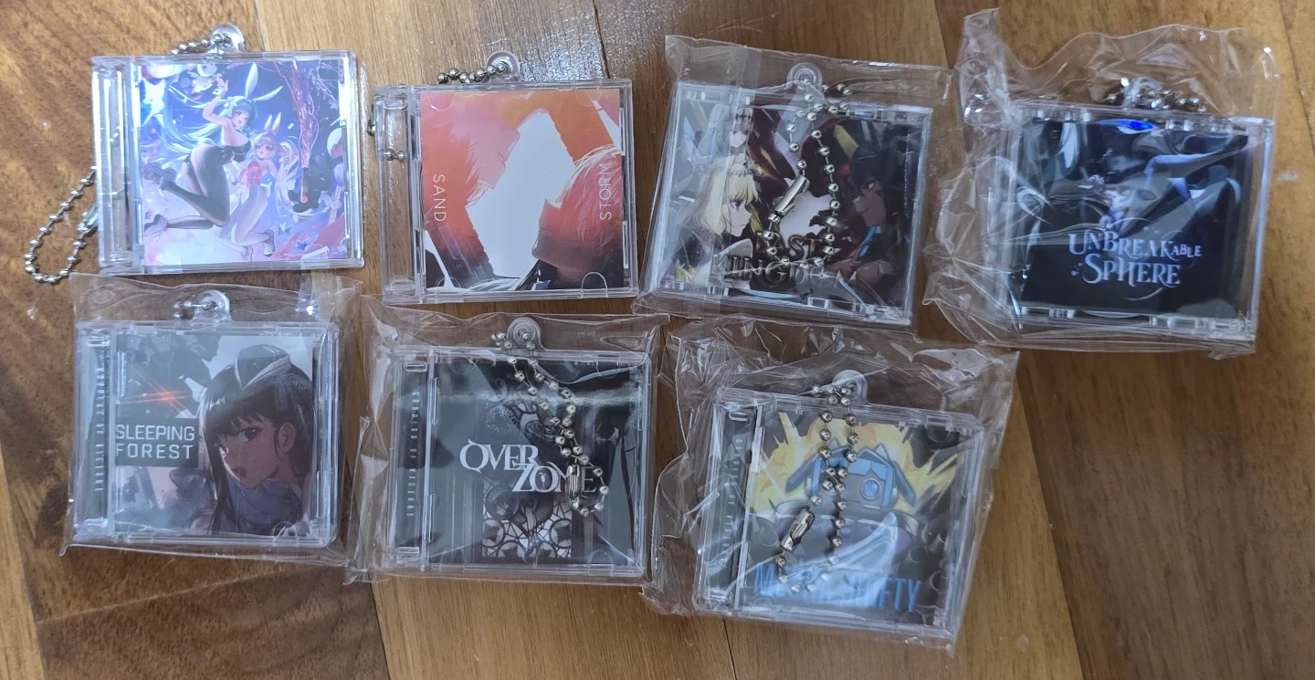 일괄 7개) 승리의 여신 니케 NFC CD키링