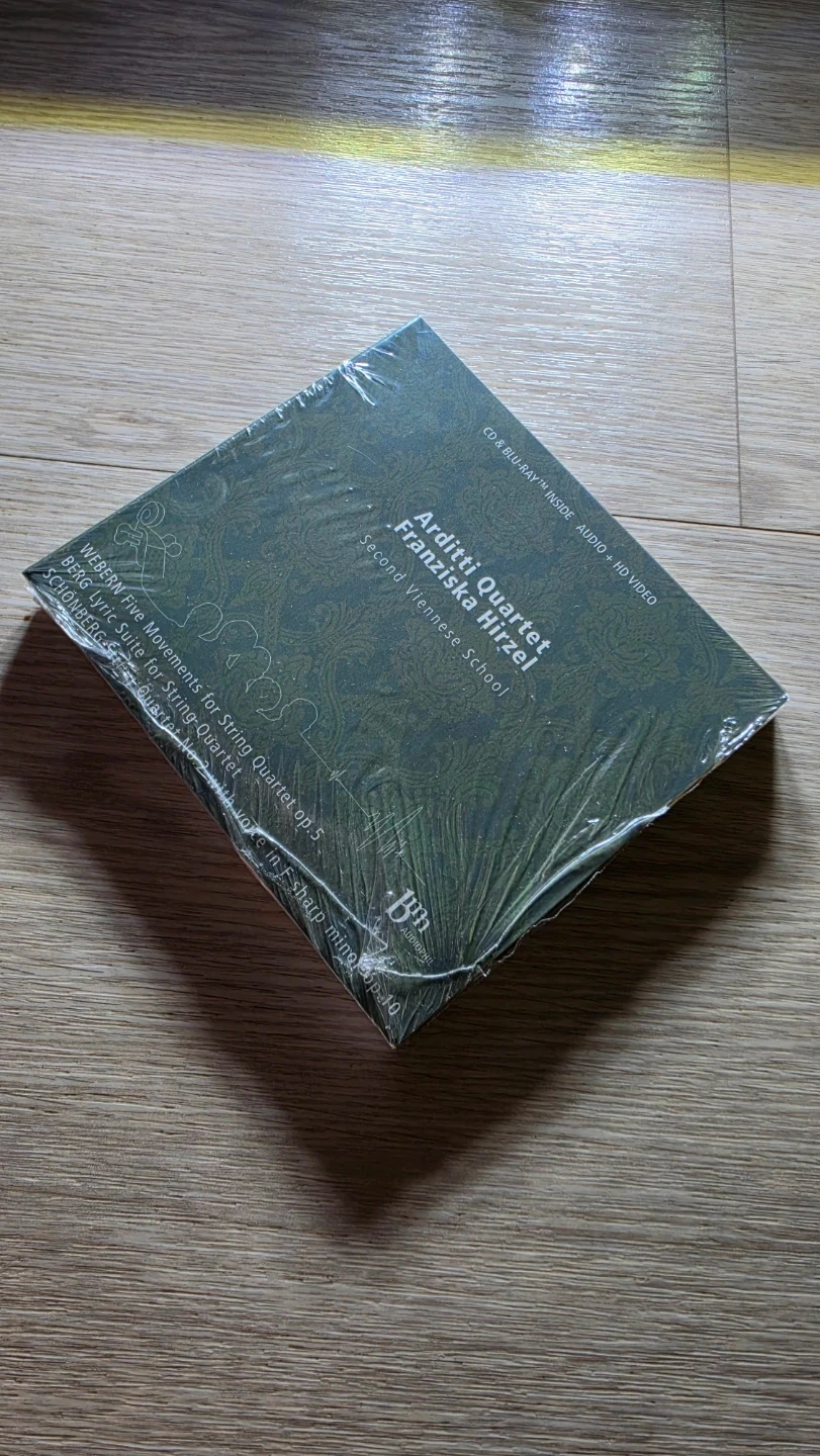 아르디티 콰르텟 & 프란치스카 히르첼 CD+BLU-RAY