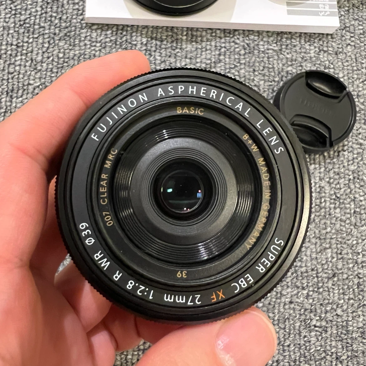 후지필름 xf27mm f2.8 x마운트 (후지 마운트)