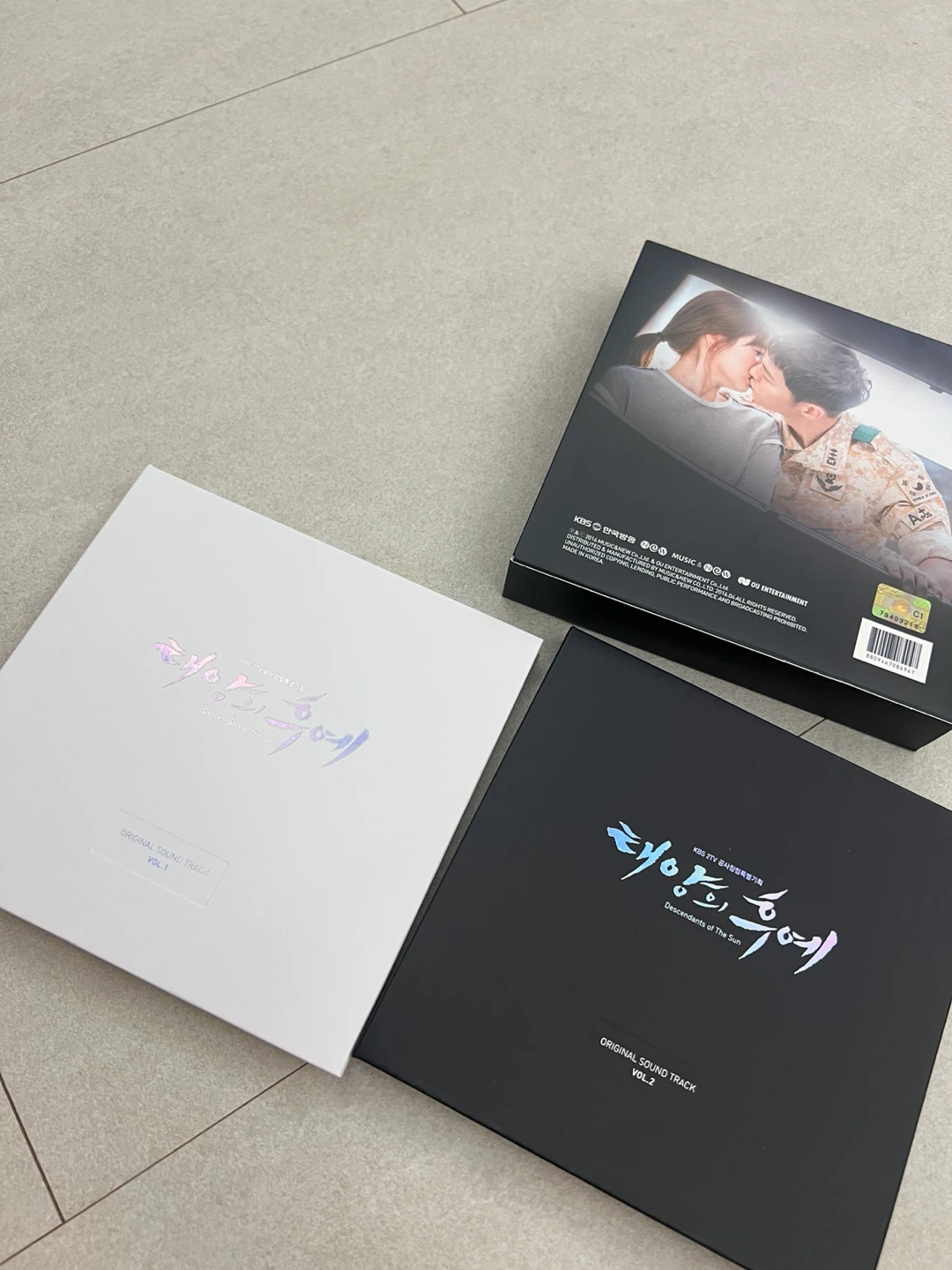 太陽の末裔 태양의 후예 OST Vol.1 & Vol.2 CD 태양의 후예 ORIGINAL