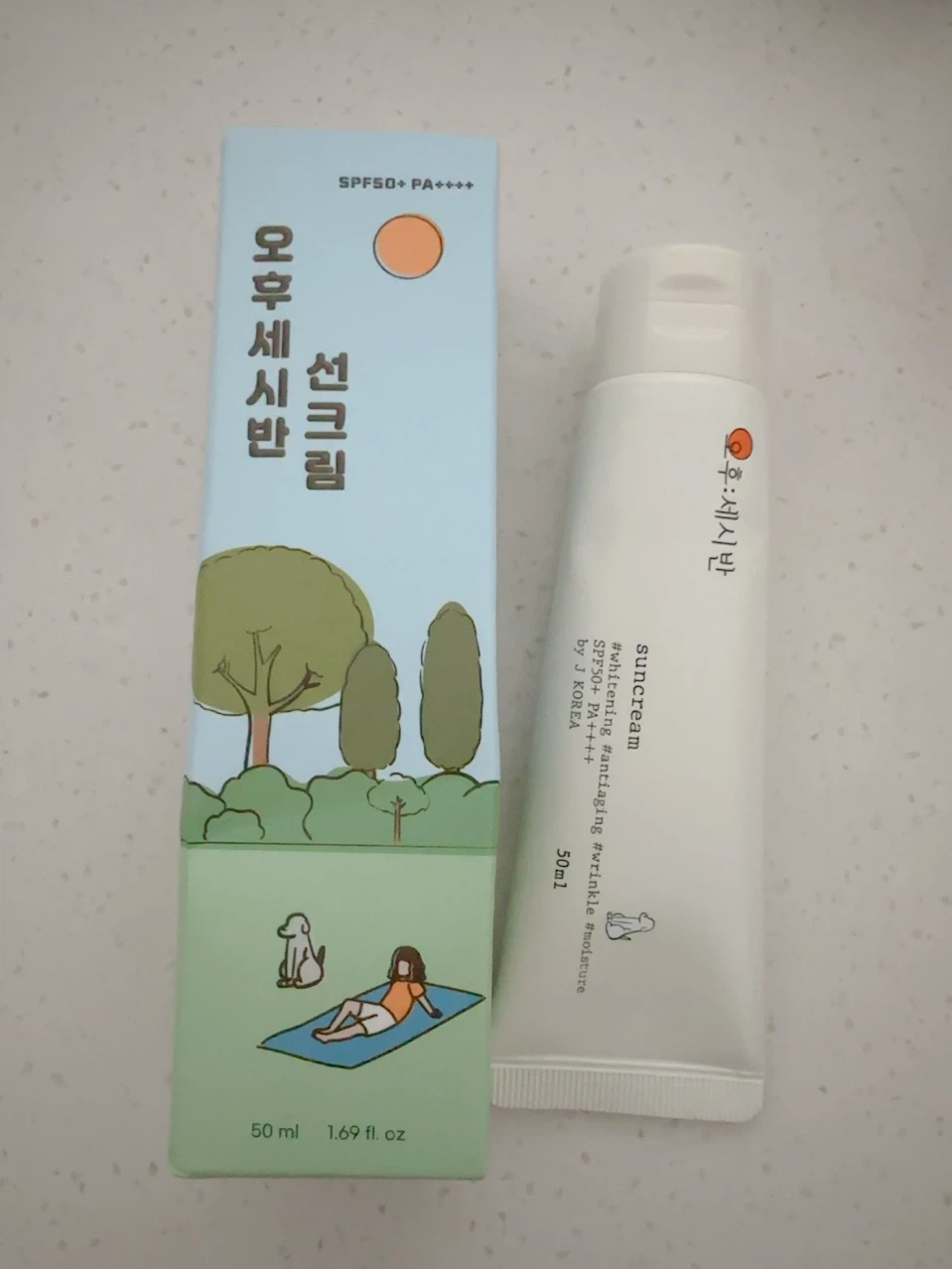 오후세시반 선크림 50ml