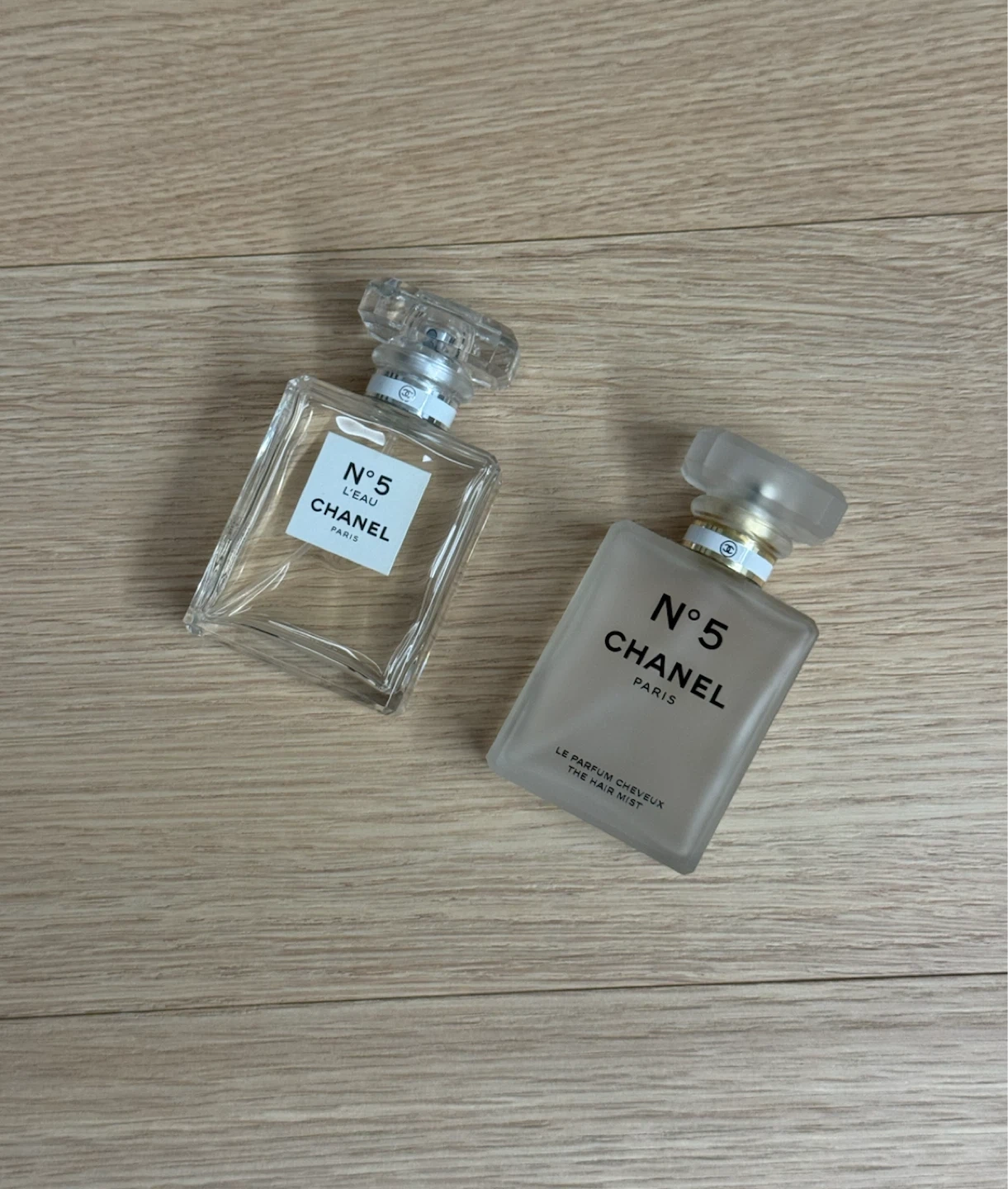 샤넬 N5 향수, 헤어미스트 공병