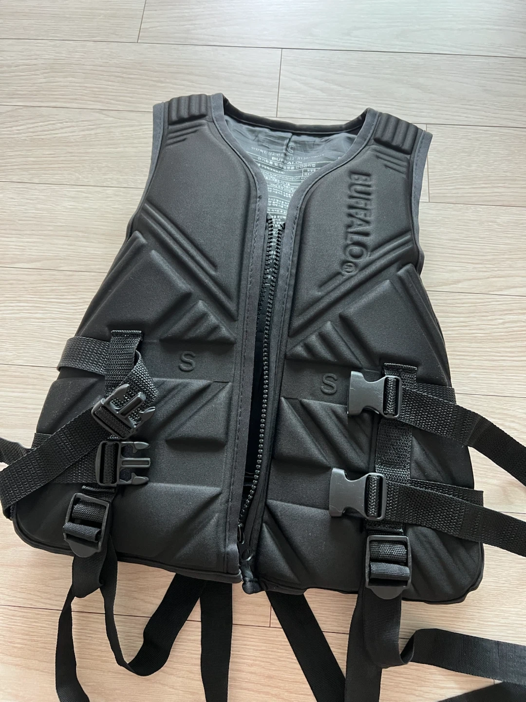 버팔로 구명조끼 S 블랙 30-40kg