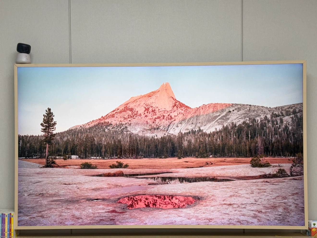 삼성 더 프레임 65인치 QLED TV(베이지 프레임)