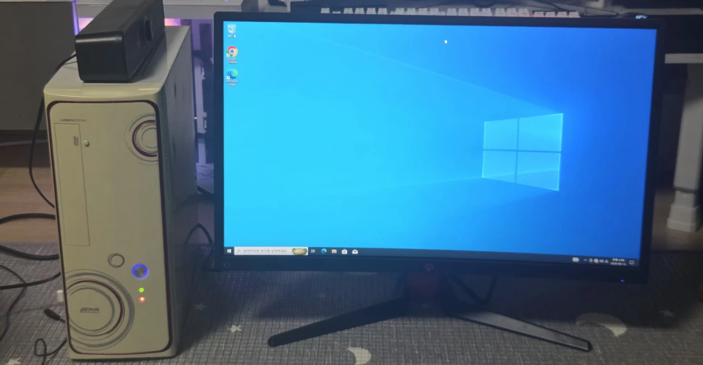 AMD Athlon II 데스크탑 모니터 세트 입니다. | 디지털기기 | 당근 중고거래