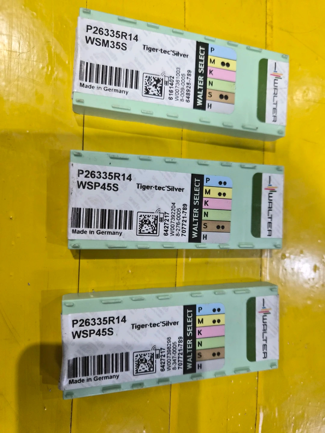 WALTER P26335R14 WSM35S/WSP45S 인서트 팁