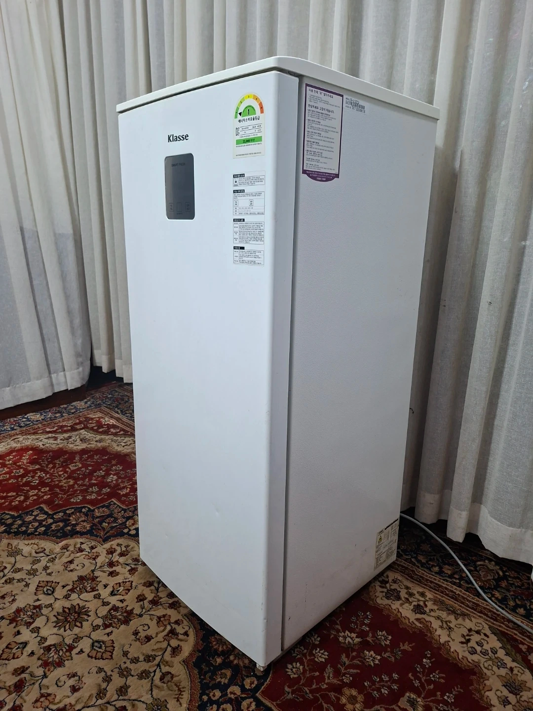 클라쎄 FR-Q12CW 102L 김치냉장고겸 냉동고