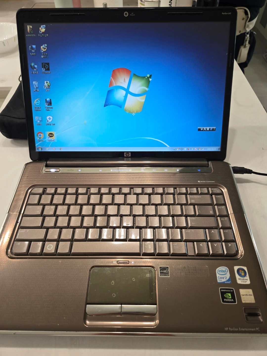 HP 파빌리온 노트북 dv5