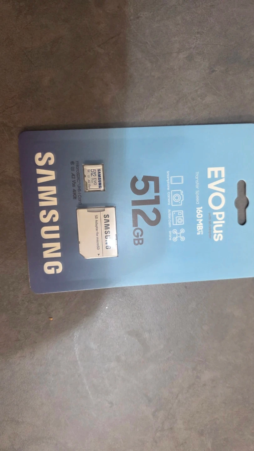 삼성 EVO Plus 마이크로 SD 카드 512GB