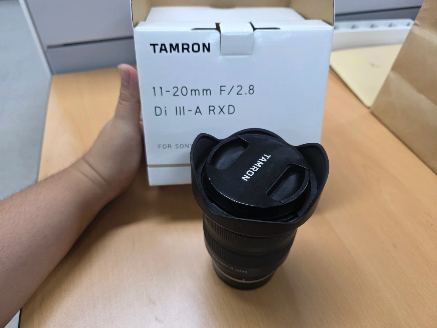 탐론 11-20mm F2.8 Di III-A RXD 렌즈(소니 마운터)