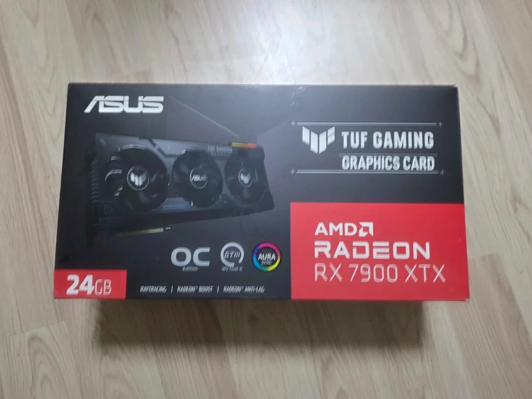 ASUS 라데온 RX 7900 XTX TUF Gaming OC D6 24GB