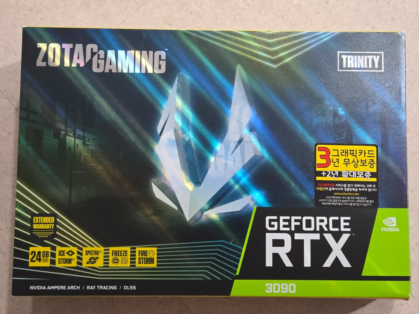zotac RTX 3090 Trinity 24GB