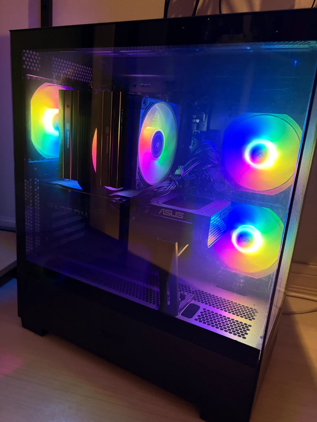 7800x3D/ASUS 9070xt/DDR5 32GB/P41 1TB 완본체PC