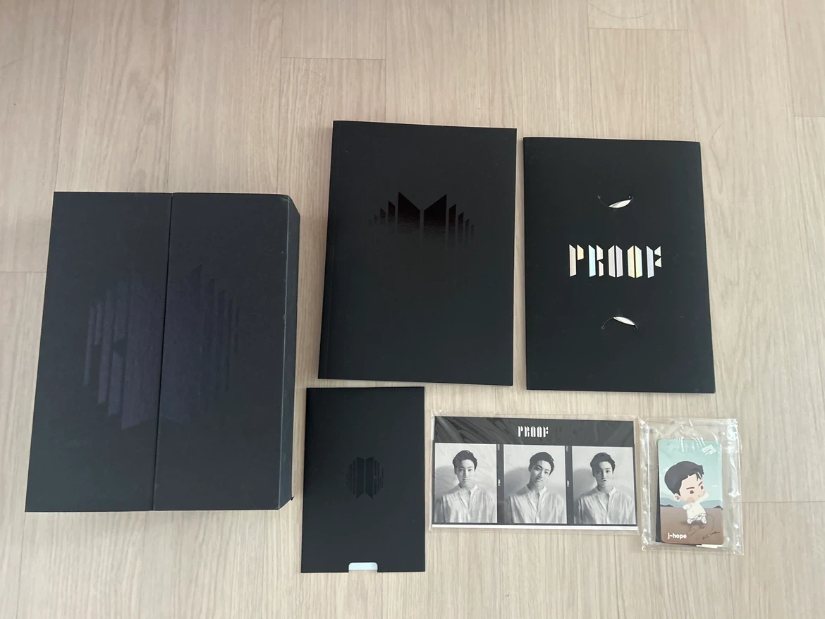 BTS Proof 앨범 포토카드 포함
