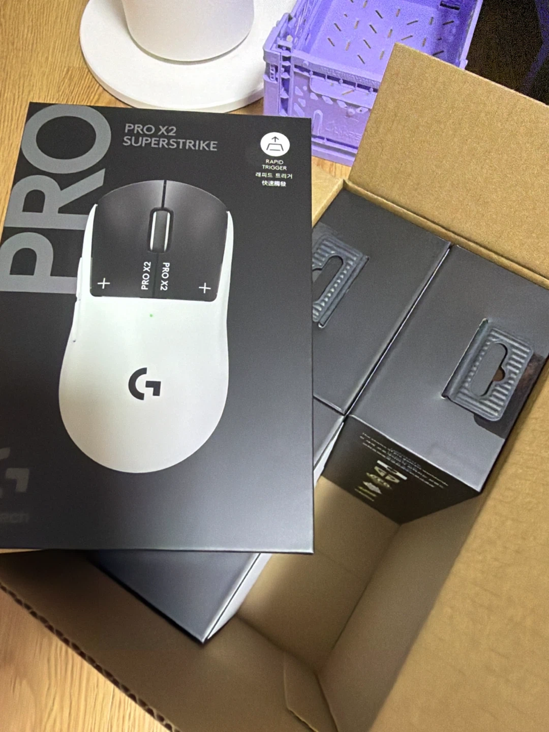 (미개봉)Logitech pro x2 superstrike 지슈스