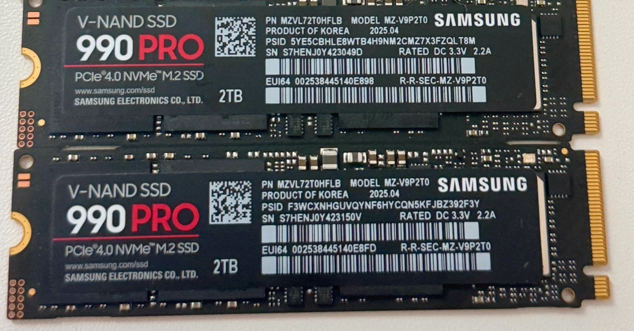 삼성 980 PRO NVMe M.2 SSD 2TB