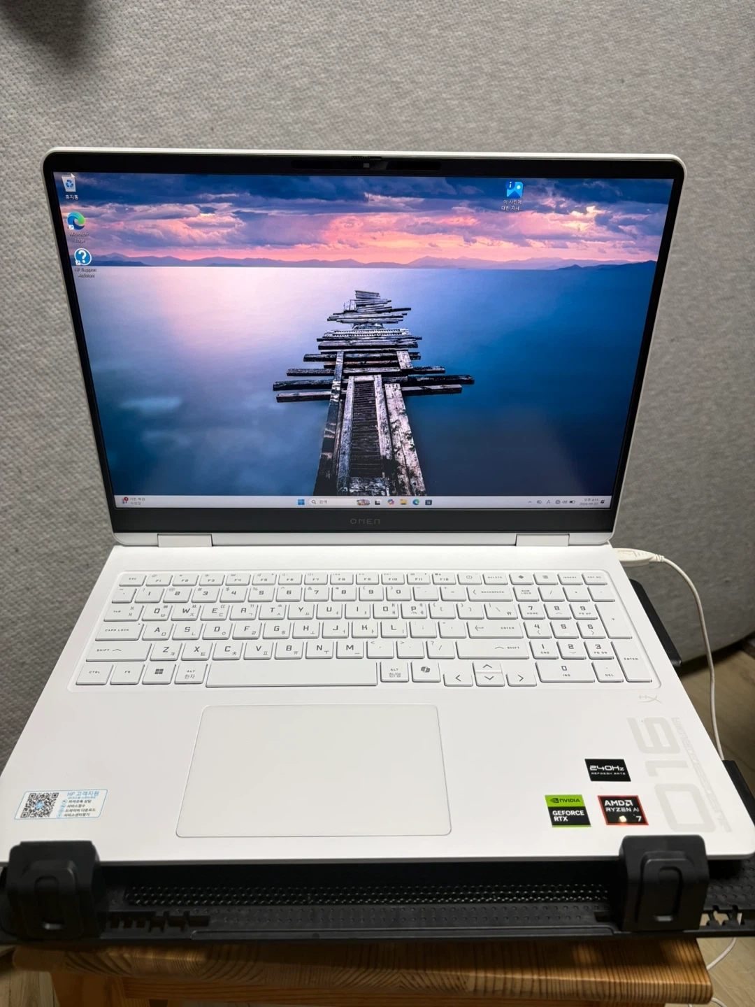 HP 오멘 16 5060 • 램 32 40시간 단순사용 노트북 팔아요