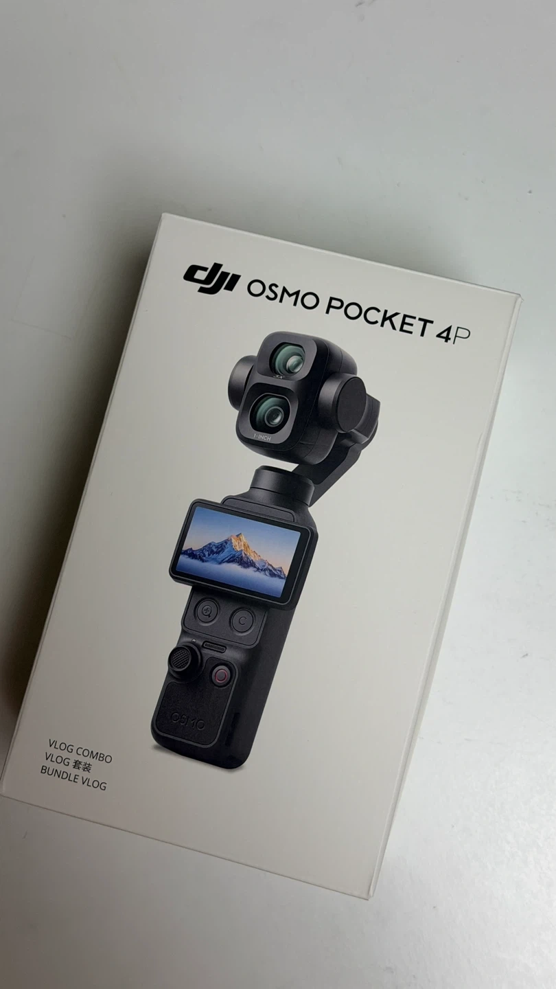 1회테스트사용 DJI 풀세트 오즈모 포켓 4p 브이로그 콤보 풀세트