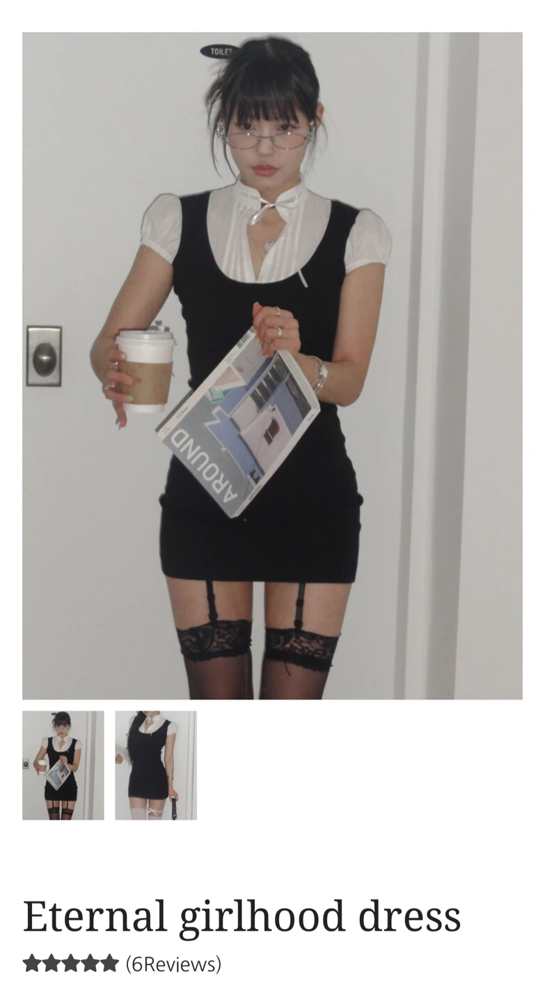 【Angelnumber555】 Eternal girlhood dress Angelnumber555 Eternal girlhood dress 엔넘파 엔젤넘버555 | 여성
