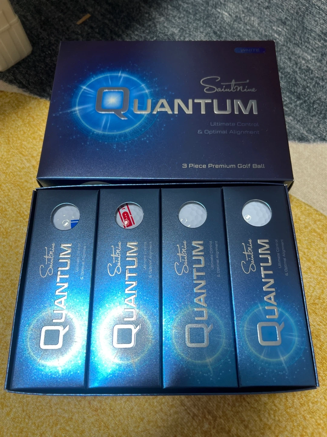 세인트나인 QUANTUM 골프공 12구