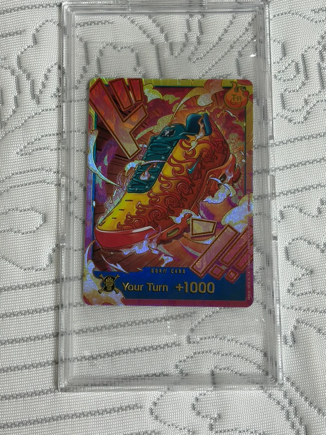 원피스 TCG 이글이글 열매 두웅!! 프로모션 카드 프리미엄 카드 컬렉션 나이키 콜라보레이션 에디션 (영문판)