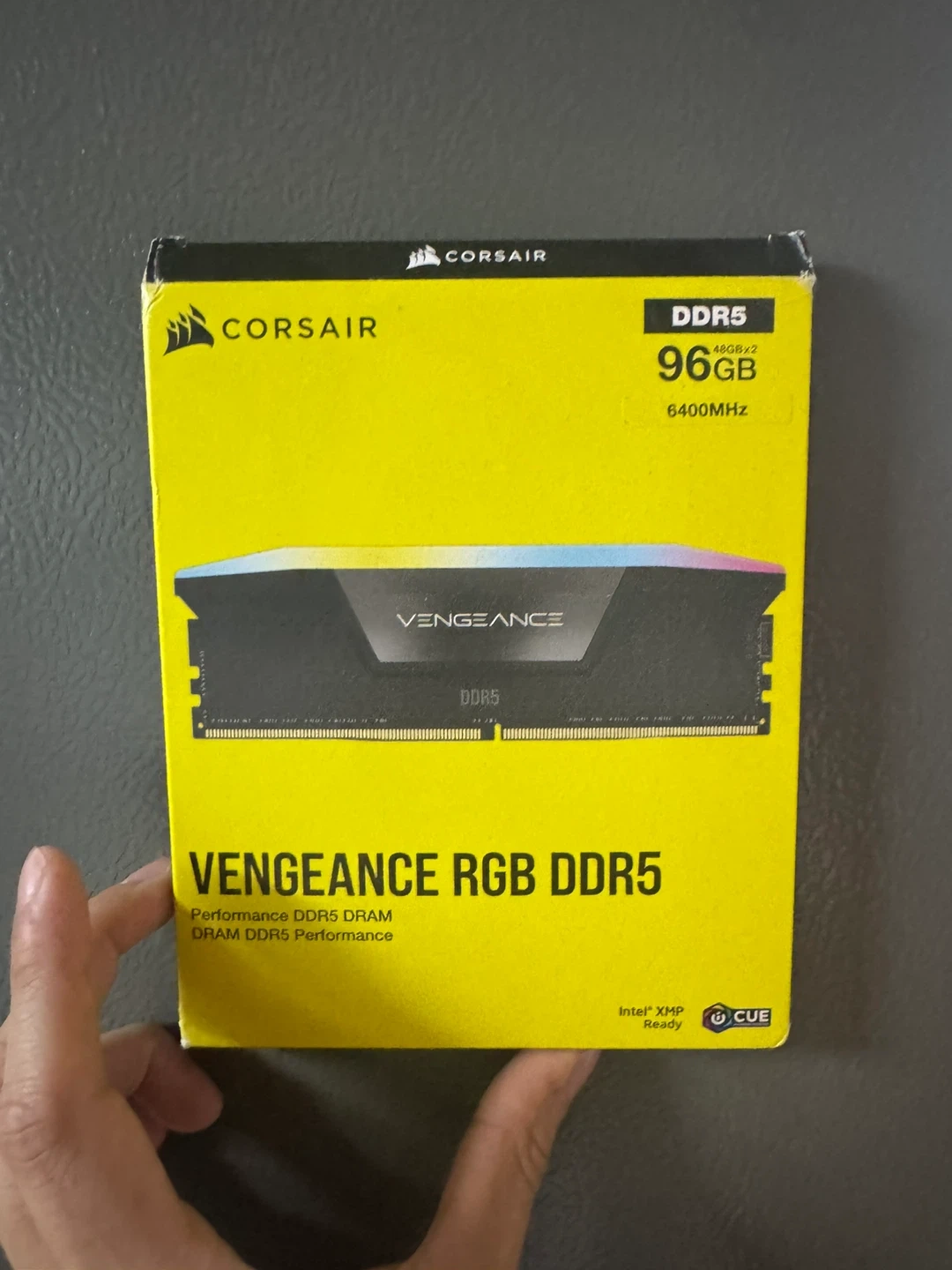 커세어 벤젠스 DDR5 96GB 6400MHz RGB 메모리