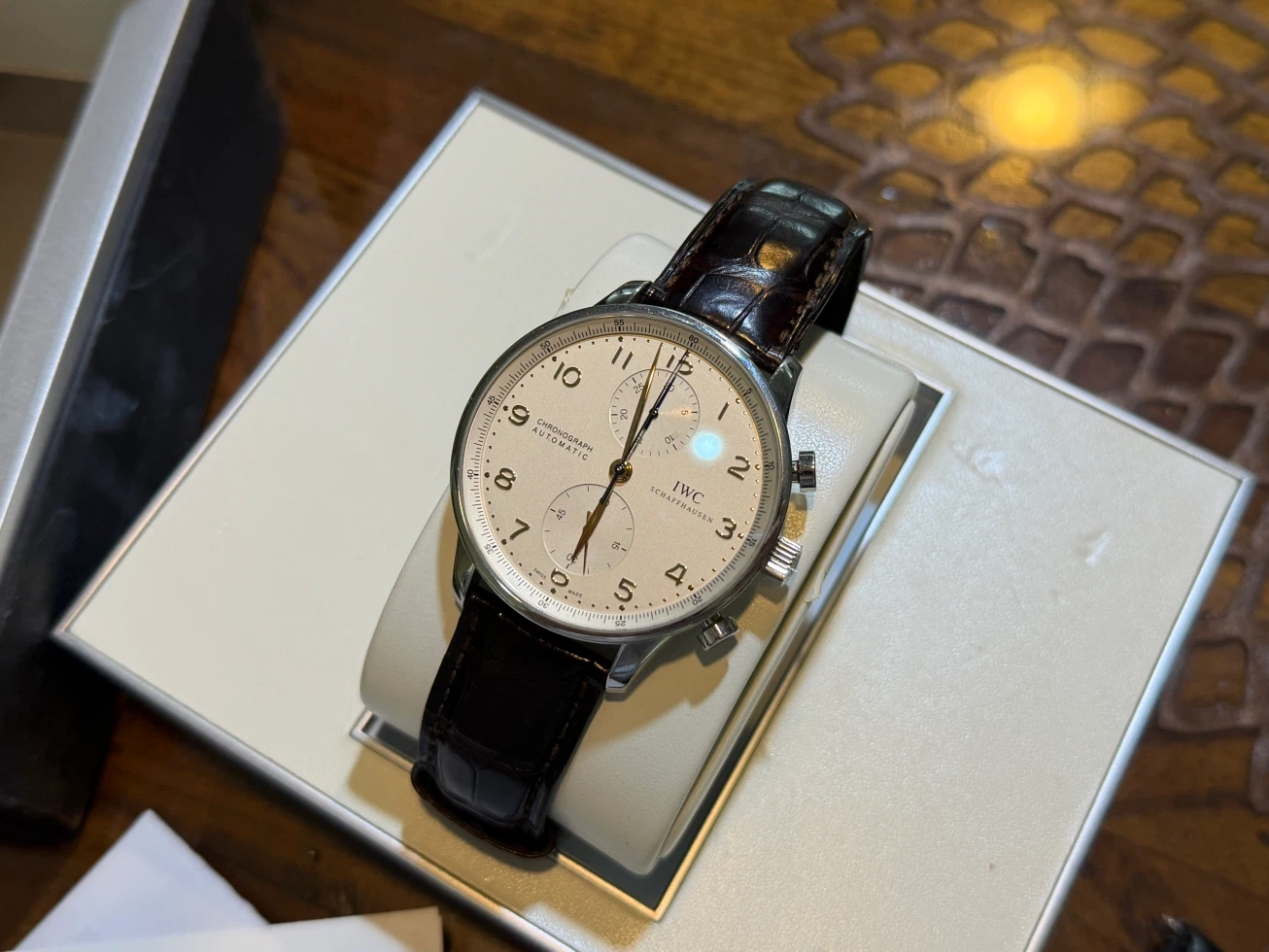 IWC 포르투기저 크로노그래프 IW371445 상태최상 / 최종가격