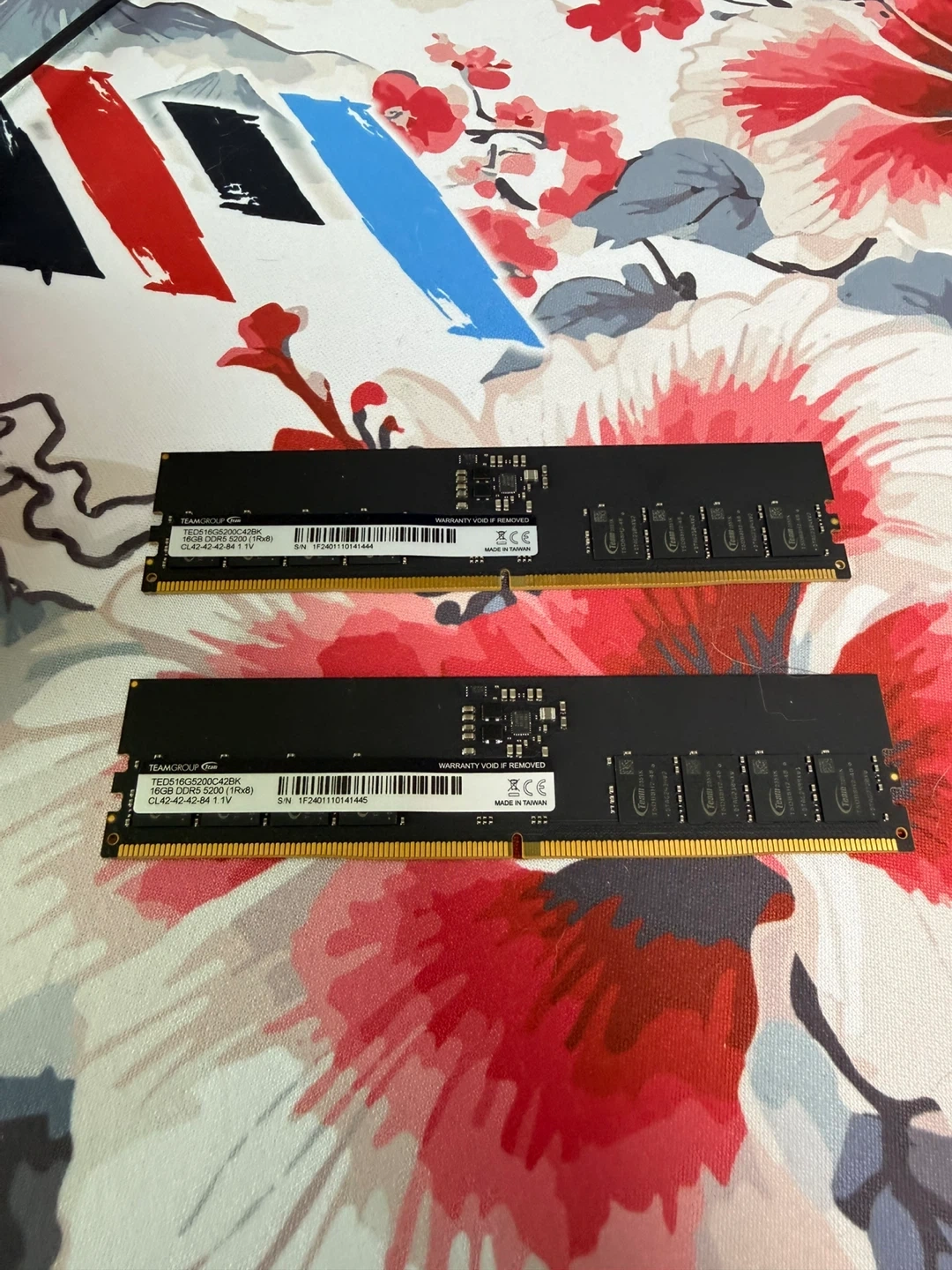 팀그룹 Team group DDR5 RAM 32GB ( 16GB x 2)