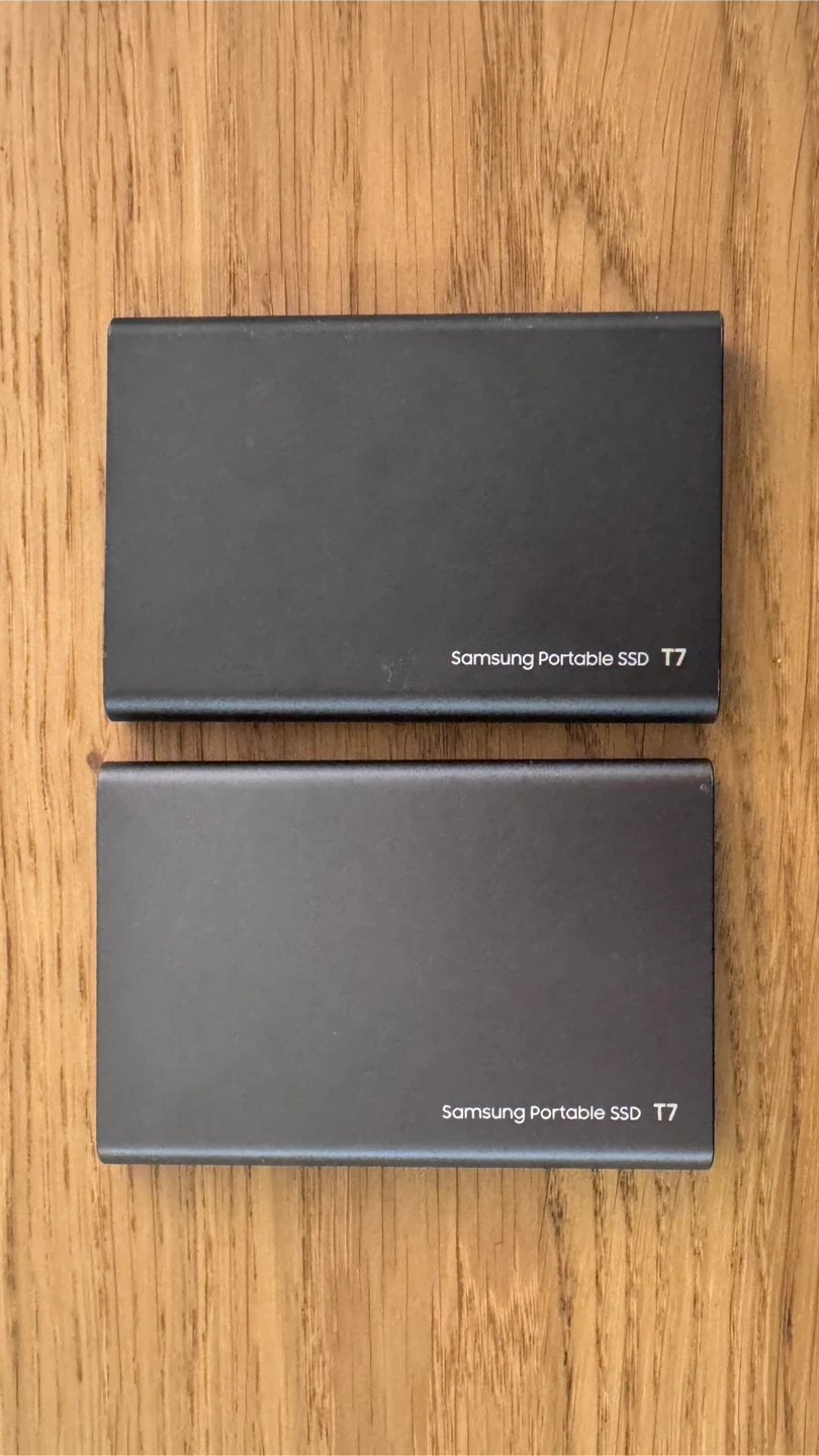 삼성 포터블 SSD T7 2TB 블랙