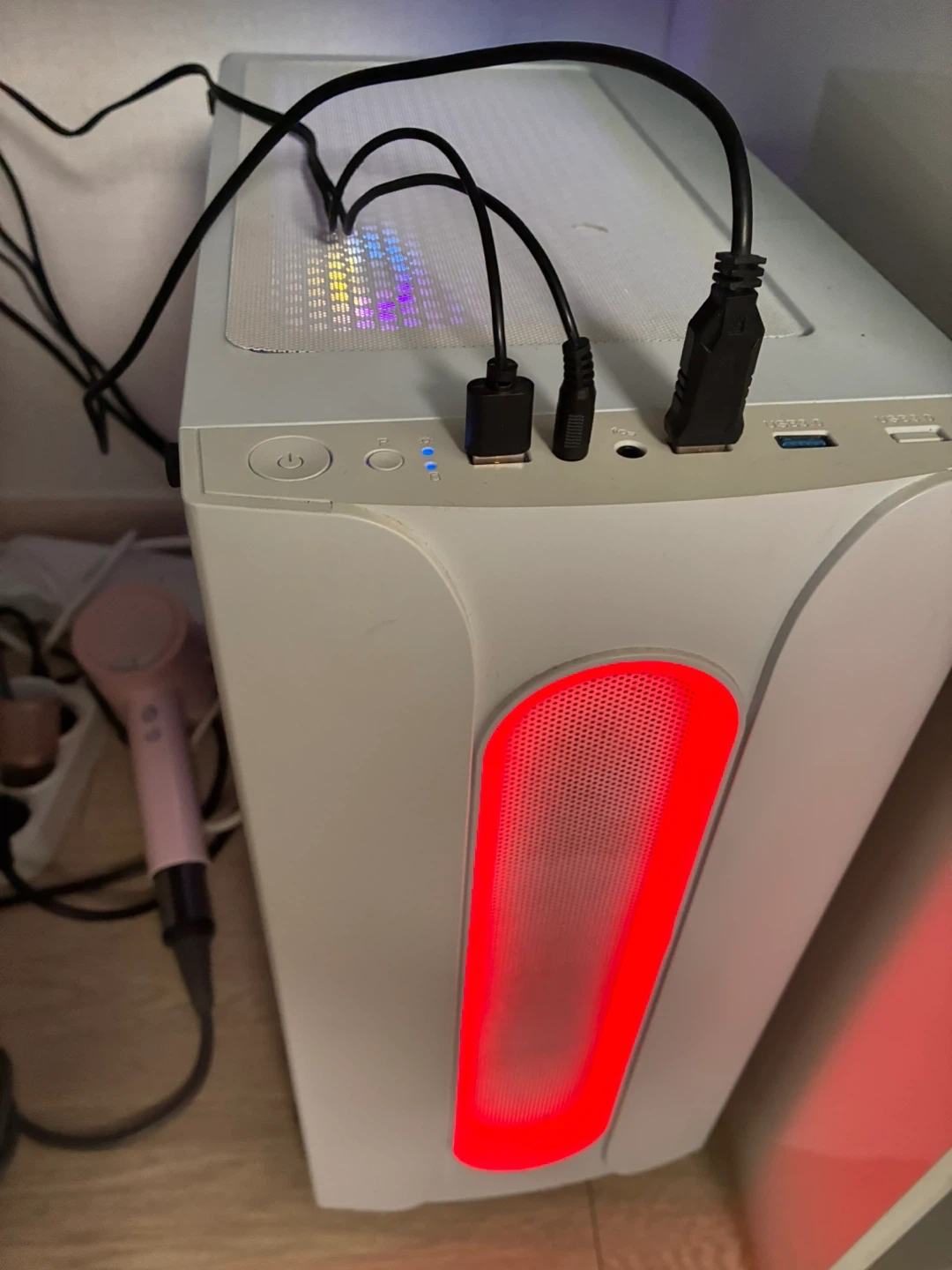 화이트 감성 게이밍 PC (i5-10400F/16GB/GTX 1650 SUPER)