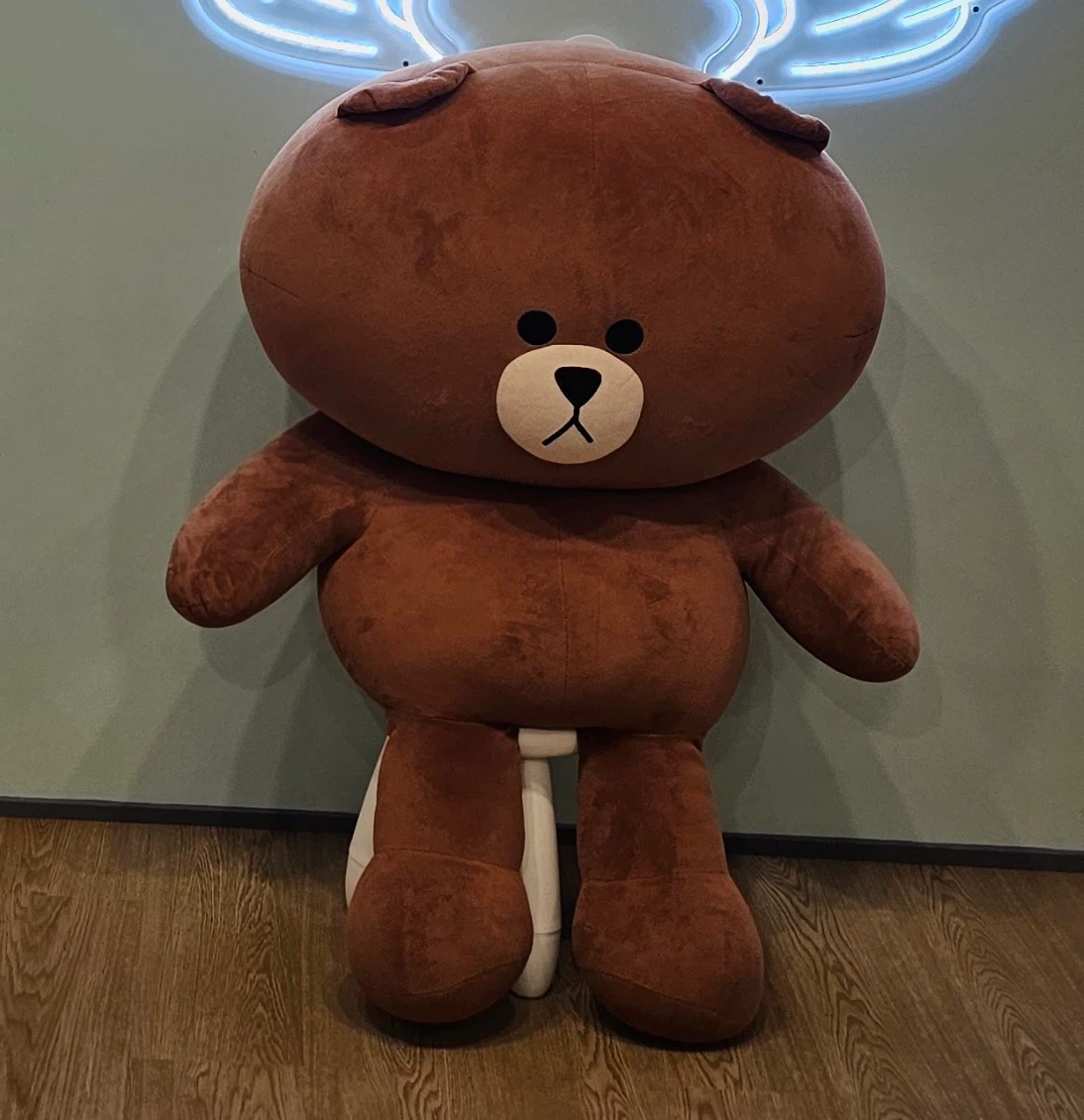 라인프렌즈 브라운 대형 인형