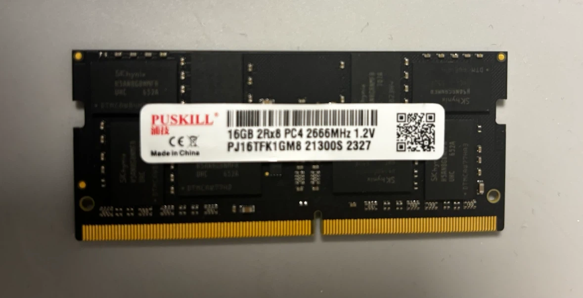 DDR4-2666 16GB 노트북 메모리