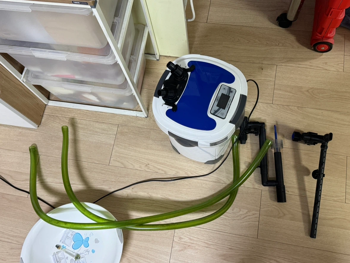 외부여과기 팝니다 (hw-350b)