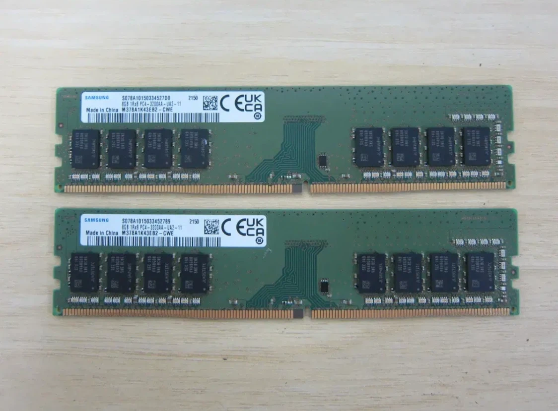 삼성전자 DDR4-3200 16GB (8GB x 2개) 세트 판매합니다