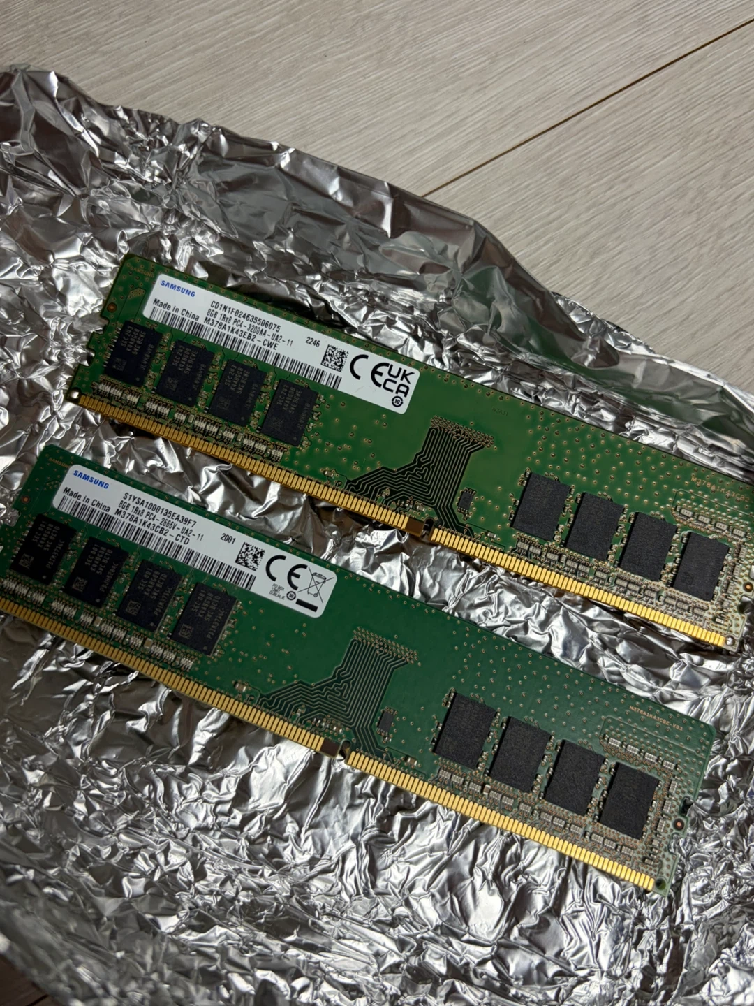 삼성 DDR4 8GB 3200MHz 램 / 2666V