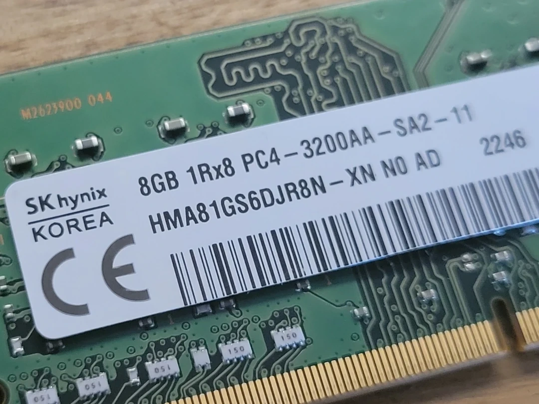 SK하이닉스 DDR4 8GB PC4-3200AA 램 노트북