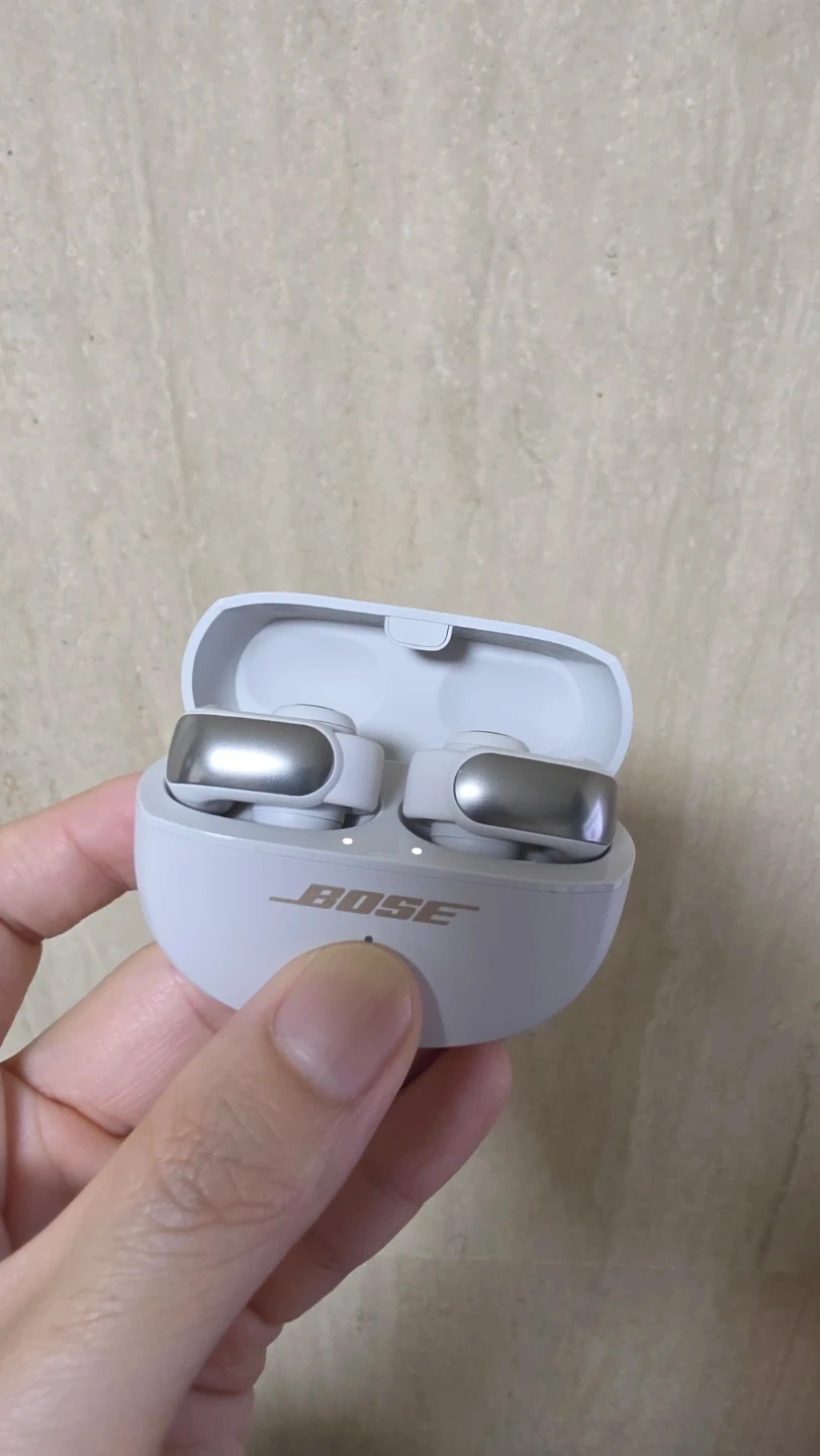 보스 오픈 이어버드 화이트 스모크