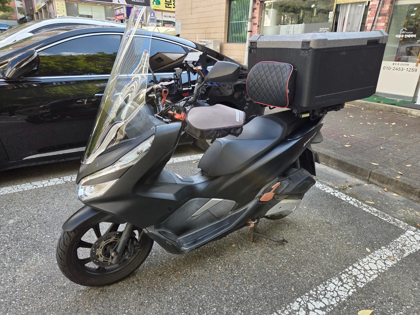 PCX125 배달 세팅 완료 / 묻따 80만 입니다.