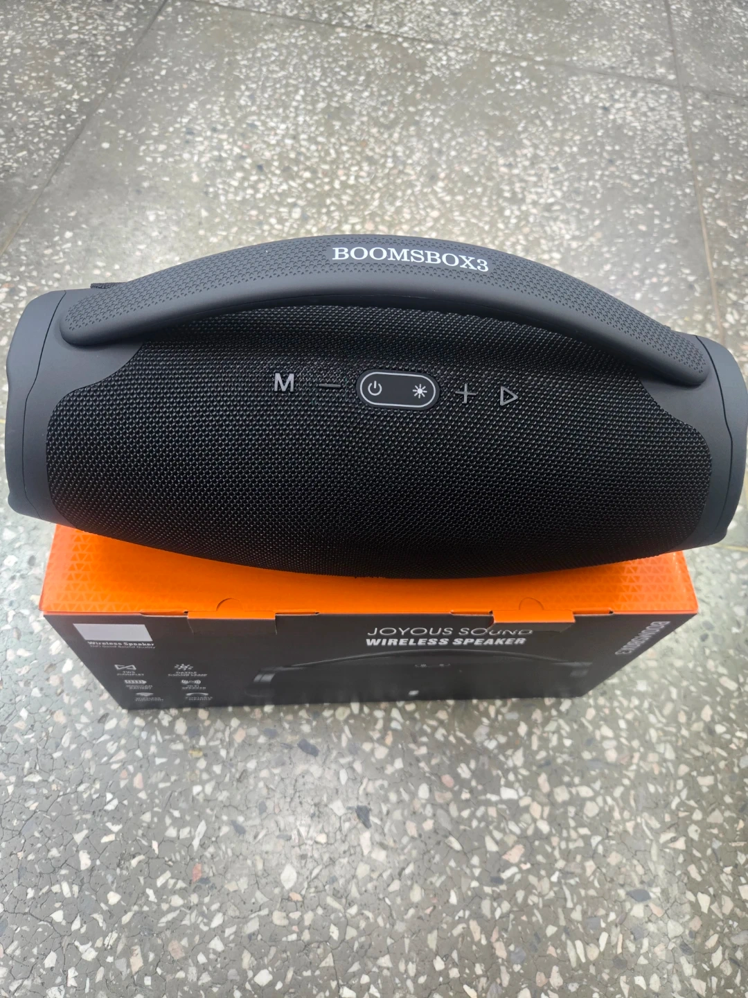 BOOMBOX3 휴대용 블루투스 스피커 블랙
