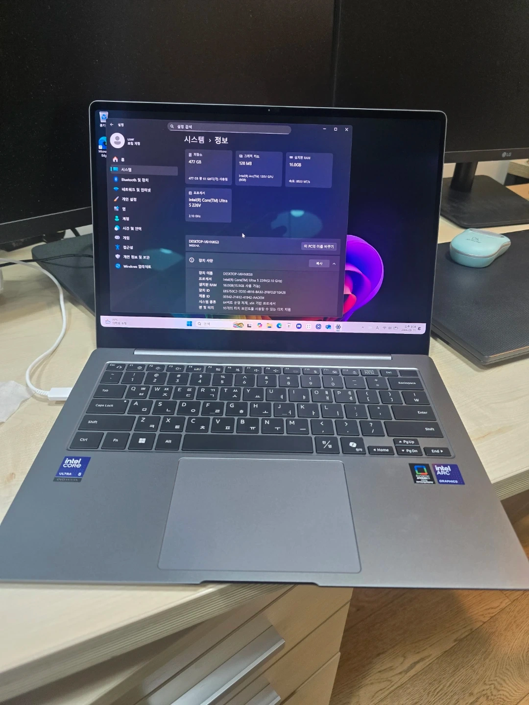 갤럭시북5프로 16G/512GB 터치스크린