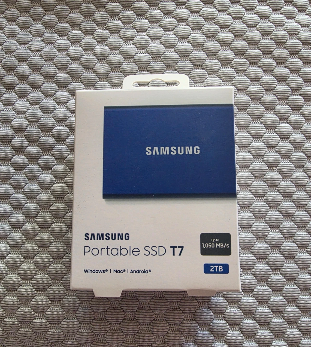 삼성 포터블 SSD T7 2TB 외장하드