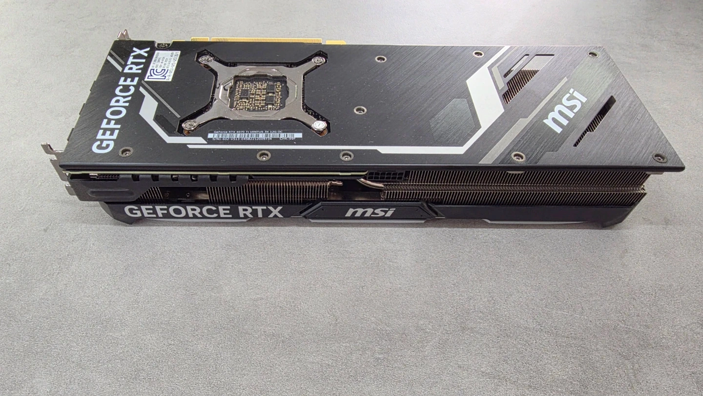MSI GeForce RTX 4070 Ti 12G OC 그래픽카드 5개