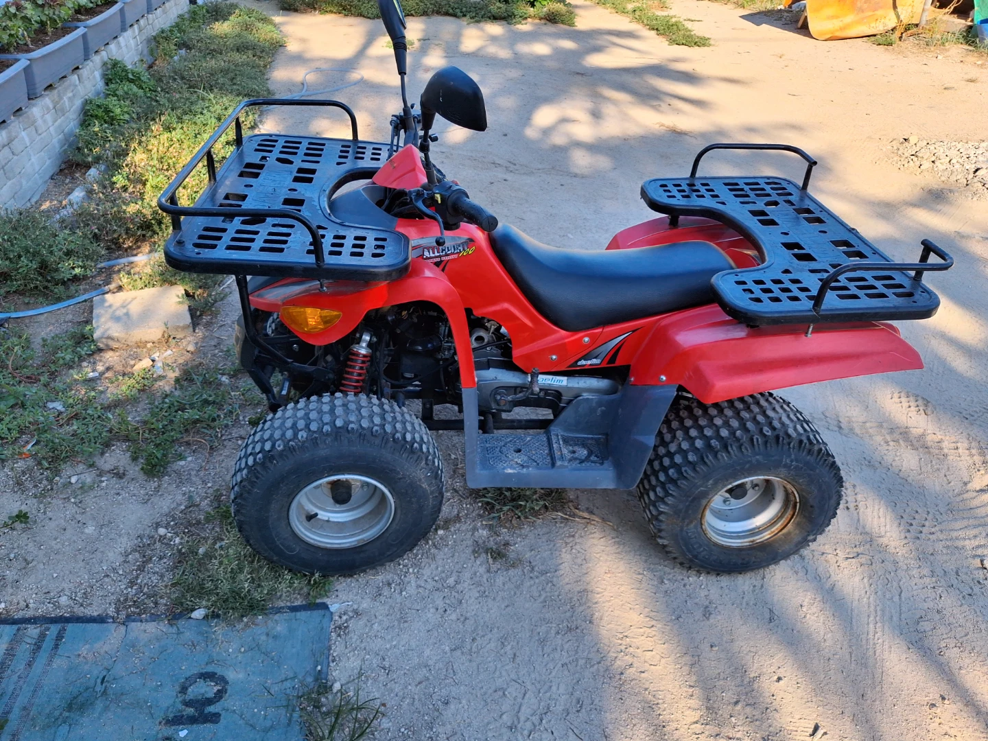 대림 올코트 100cc ATV 레드 | 스포츠/레저 | 당근 중고거래